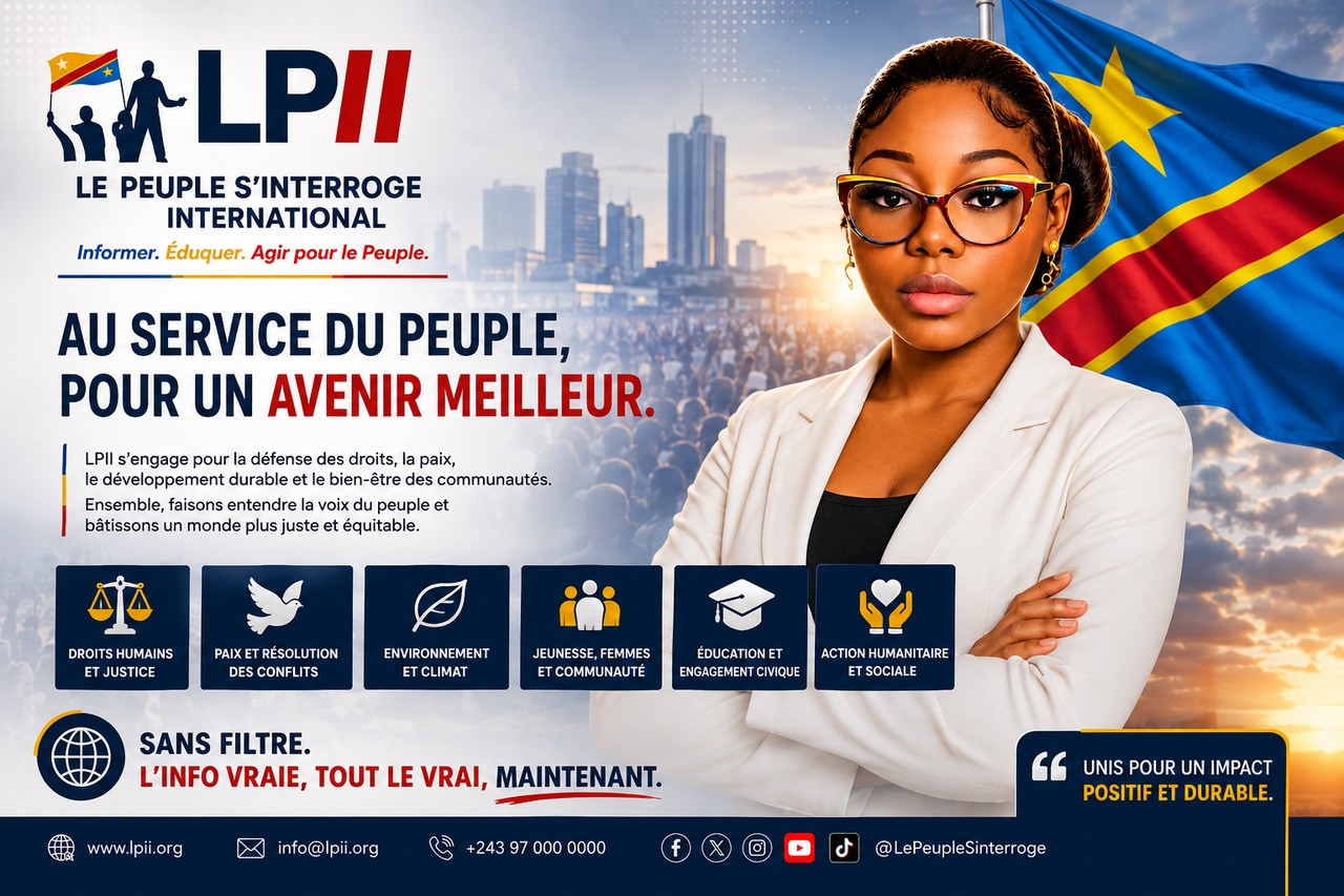 AU SERVICE DU PEUPLE POUR UN AVENIR MEILLEUR